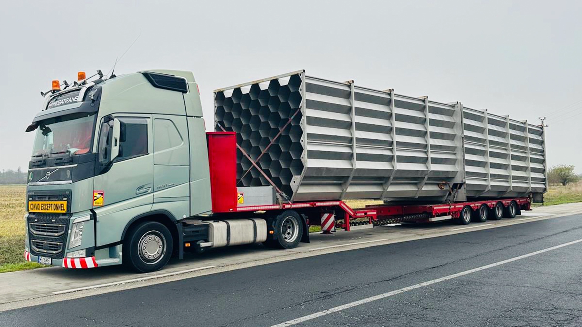 Transport agabaritic Europa